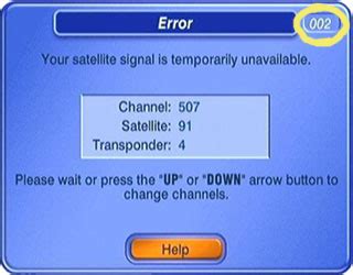 bell satellite tv smart card error|bell tv satellite error codes.